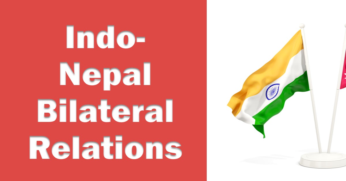 Indo-Nepal bilateral relations